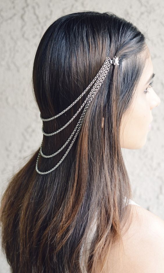 metalic hair jewelry 8