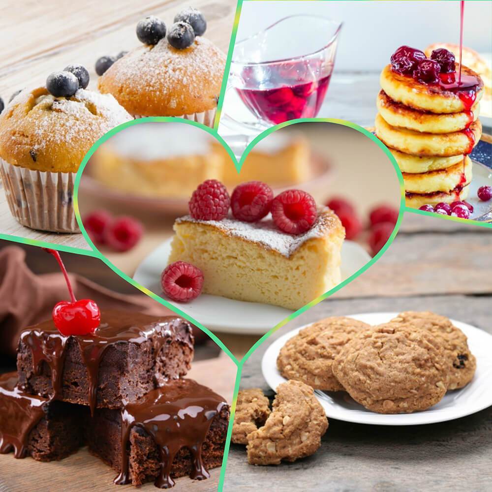 8 وصفات حلويات ممكن تعمليهم من غير دقيق