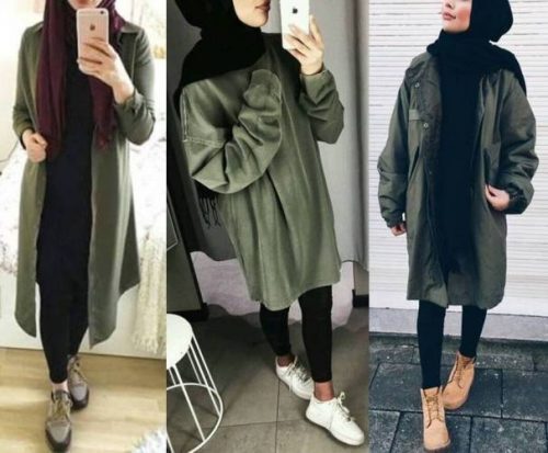 military hijab style