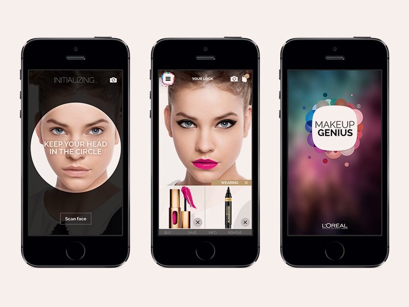 13 makeup mobile application هيساعدوكى تحسنى من مكياجك 180 درجة !