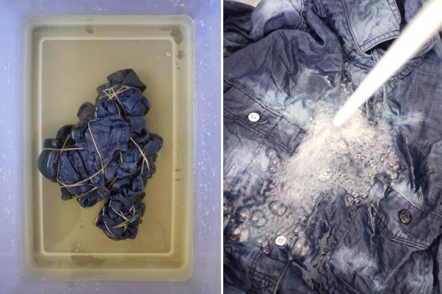 ازاي تعملي الـBleach Denim Shirt 5