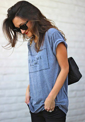 ازاي تلبسي الOversized shirts والOversized T-Shirts بطريقة انيقة 10