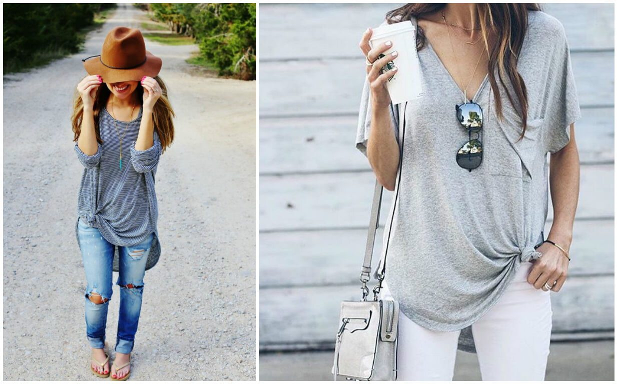 ازاي تلبسي الOversized shirts والOversized T-Shirts بطريقة انيقة 4