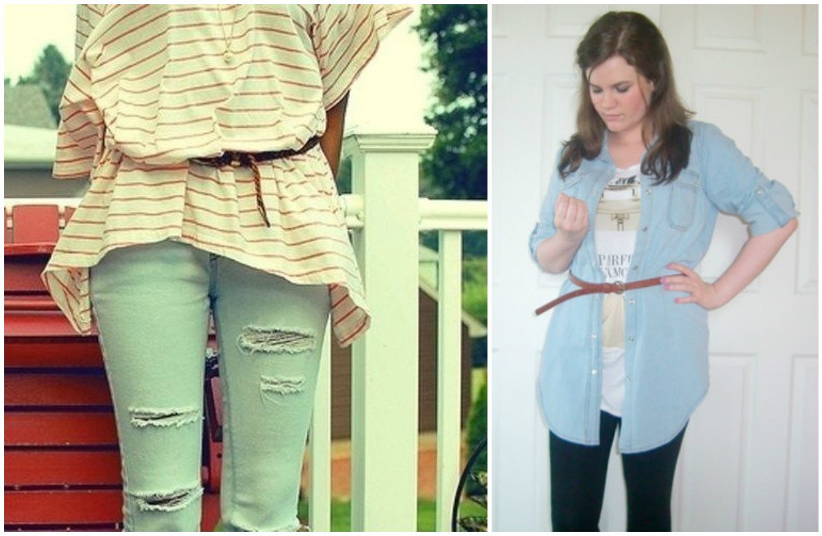 ازاي تلبسي الOversized shirts والOversized T-Shirts بطريقة انيقة 6