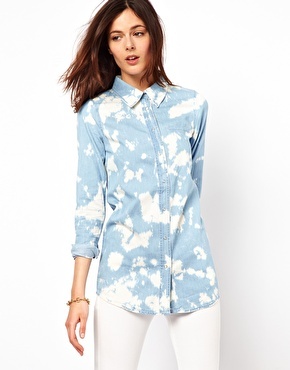 افكار ازاي تلبسي الـBleach Denim Shirt 2