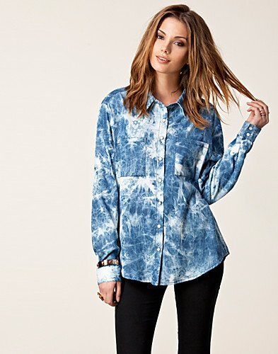 افكار ازاي تلبسي الـBleach Denim Shirt 10
