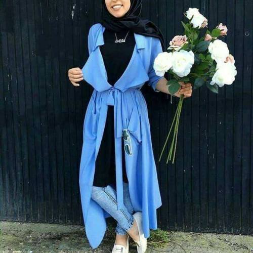 Long open cardigan 14