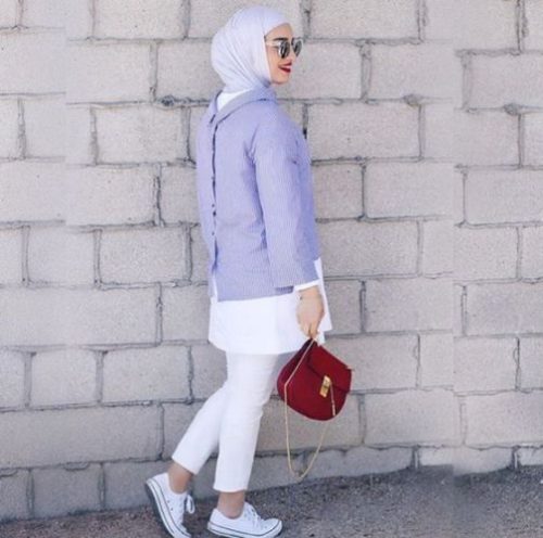white jeans with hijab 12