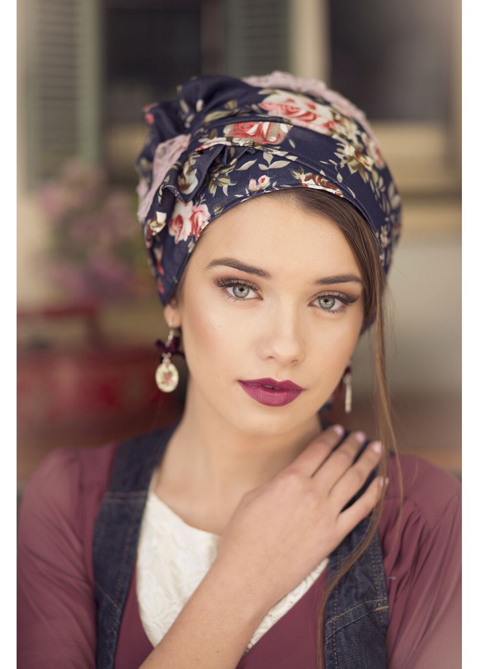 floral turban
