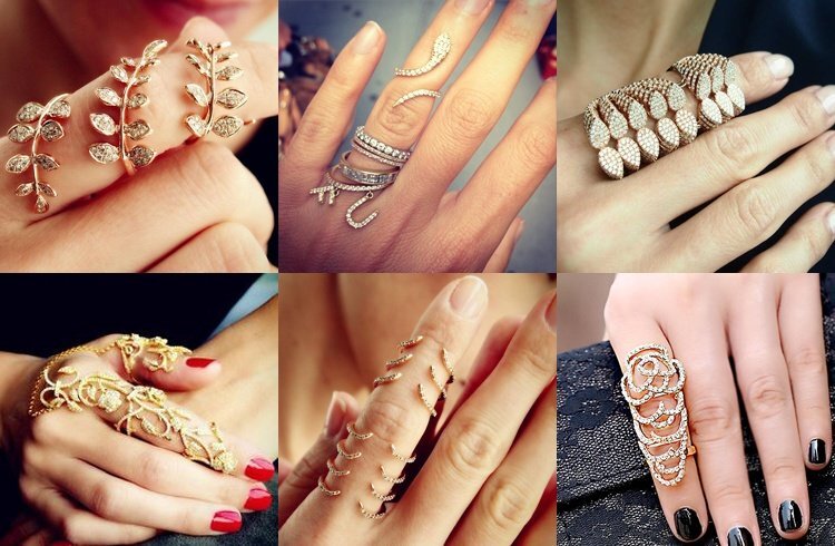 ايه هى موضة الـ Full Finger Ring Design وايه هى انواعها
