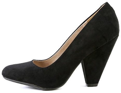 3 cone heels