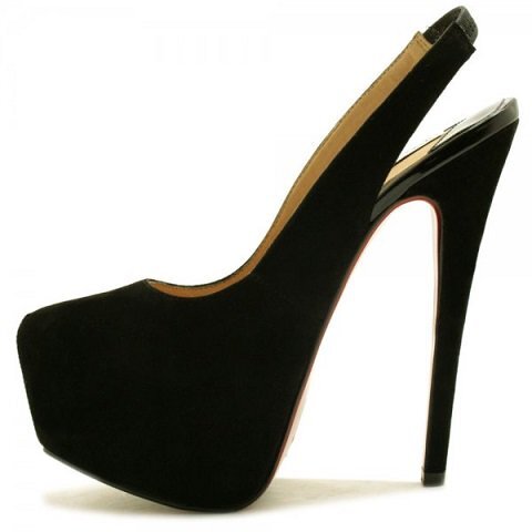 8 sling back heels
