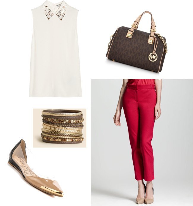 high waisted cropped pants