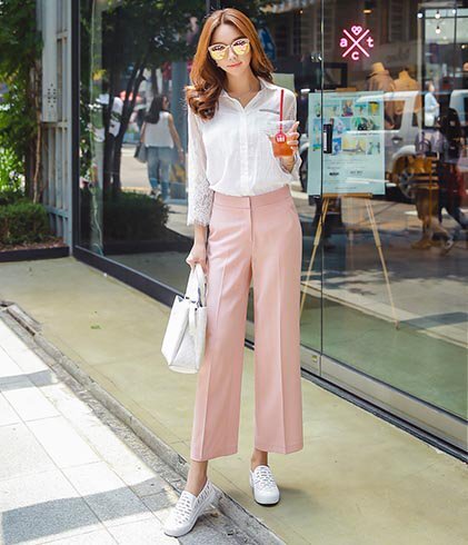 straight fit pants