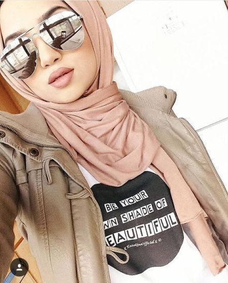 ازاي تلبسي نضارة الشمس مع الحجاب 11