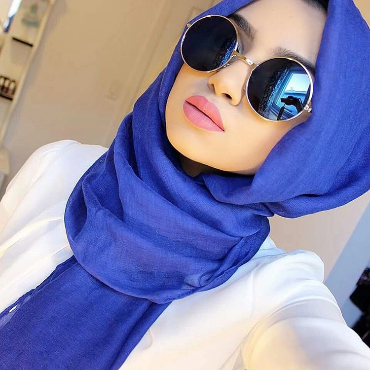 ازاي تلبسي نضارة الشمس مع الحجاب 12