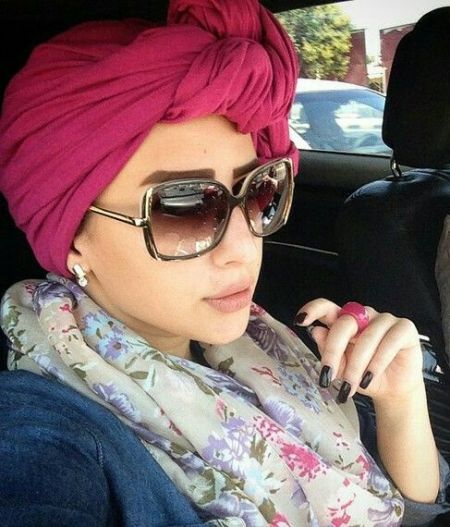 ازاي تلبسي نضارة الشمس مع الحجاب 19