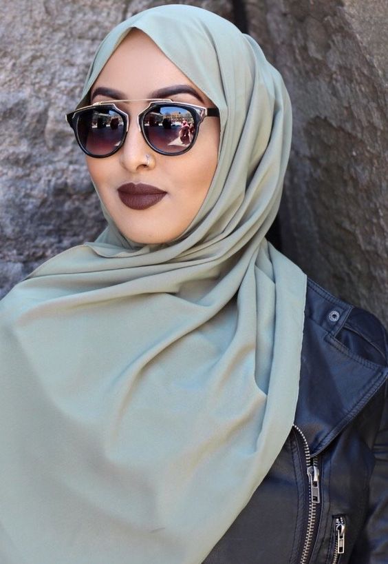 ازاي تلبسي نضارة الشمس مع الحجاب 29
