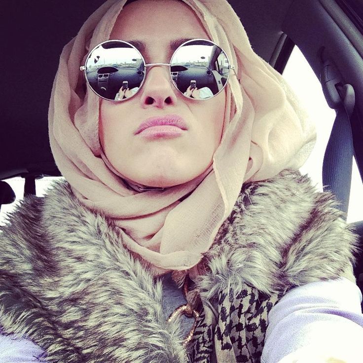 ازاي تلبسي نضارة الشمس مع الحجاب 37