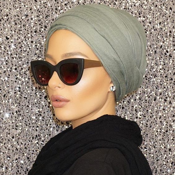 ازاي تلبسي نضارة الشمس مع الحجاب 43