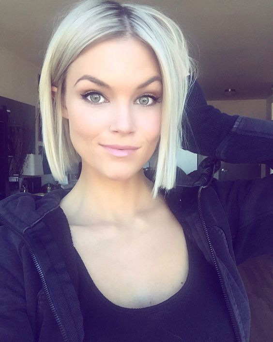 ستايل شعر ال blunt bob 24