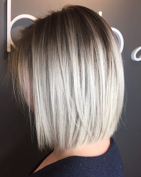 ستايل شعر ال blunt bob 27