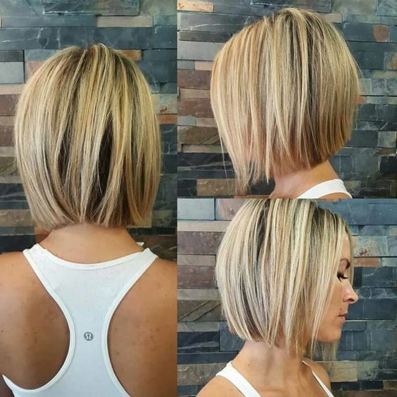 ستايل شعر ال blunt bob 30
