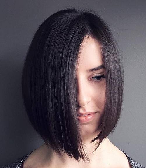 ستايل شعر ال blunt bob 34