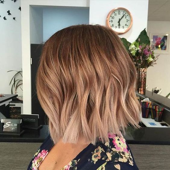 ستايل شعر ال blunt bob 42