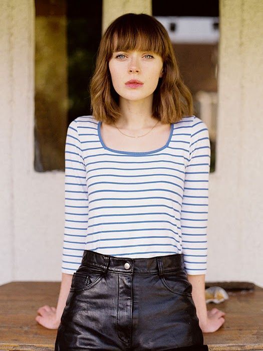 ستايل شعر ال blunt bob 55