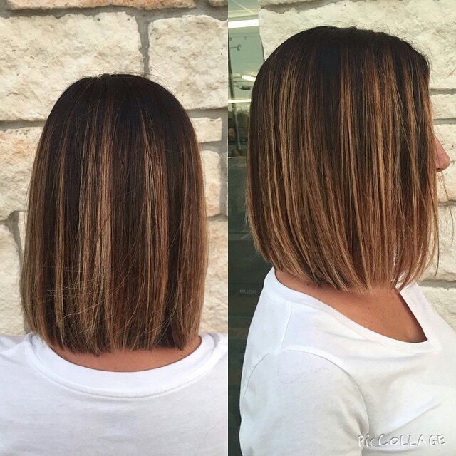 ستايل شعر ال blunt bob 8