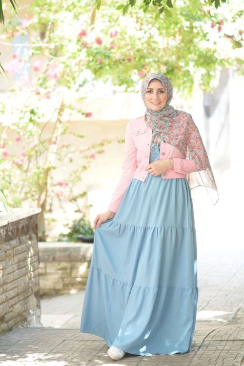 ستايلات محجبات للبنات اللي جسمهم صغير 20