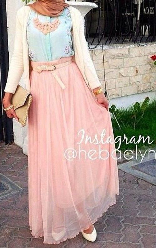 ستايلات محجبات للبنات اللي جسمهم صغير 30