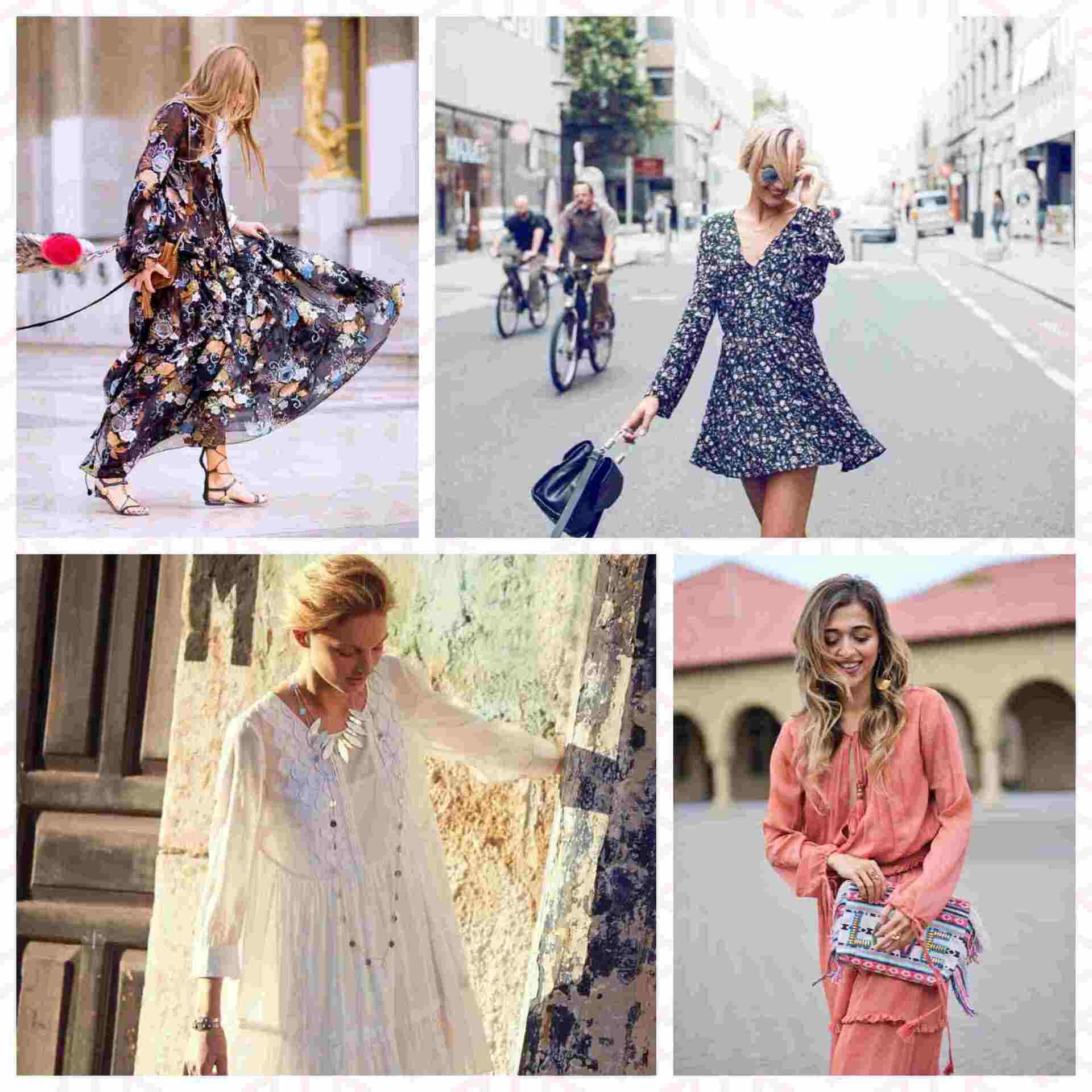10 فساتين بستايل الـ Boho Dresses هتقعى فى حبهم !