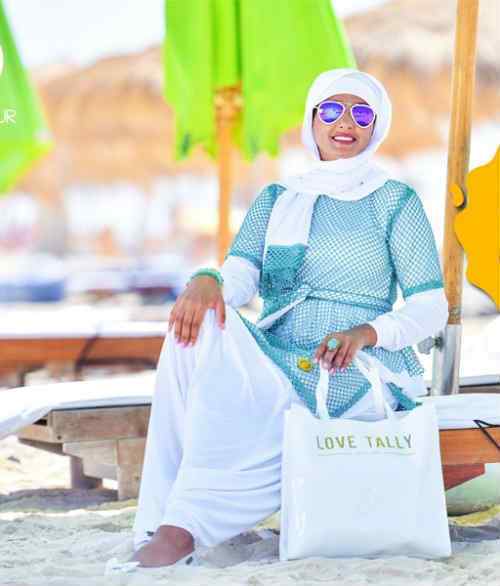 beach fashion hijab 1