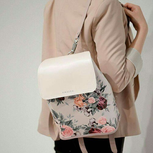 floral grafea backpack