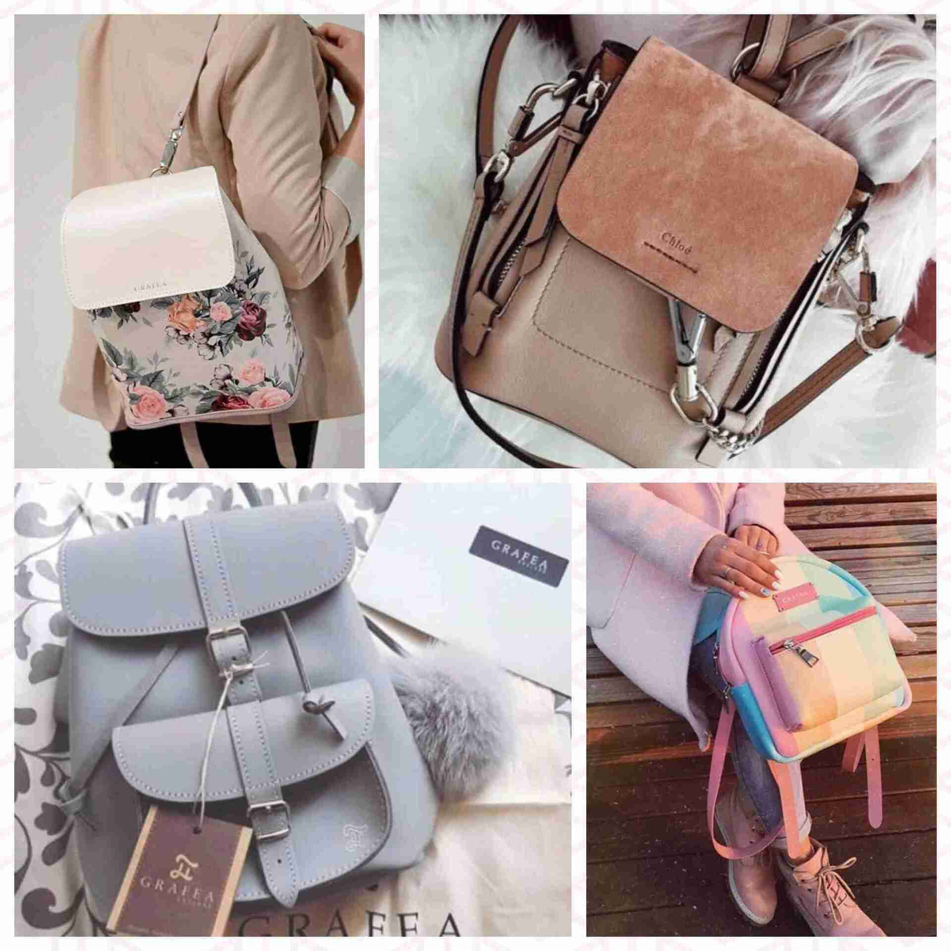 grafea backpacks موضة شنطة الضهر بستايل grafea
