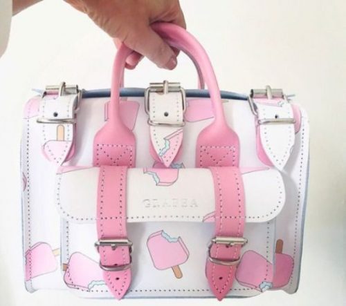 grafea white candy bag