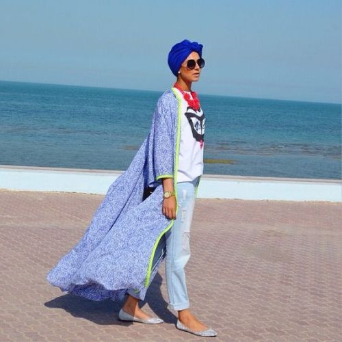 long cardigan beach style