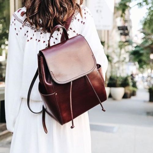 maroon grafea backpack