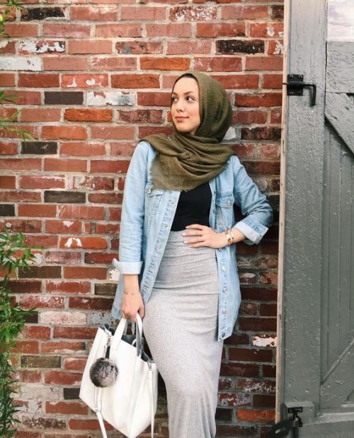 ازاي تلبسي ال Pencil Skirt مع الحجاب