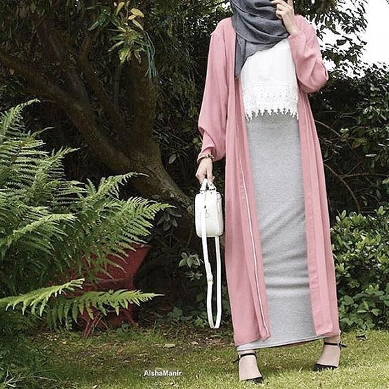 ازاي تلبسي ال pencil skirt مع الحجاب 17