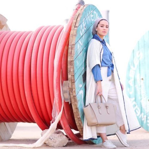 الكيمونو الشيفون مع الحجاب 12