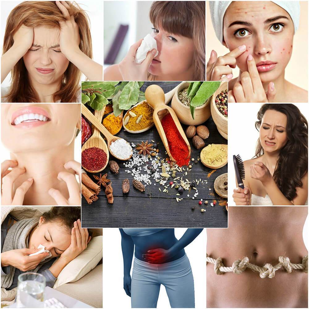 علاجات طبيعية للامراض الشائعة