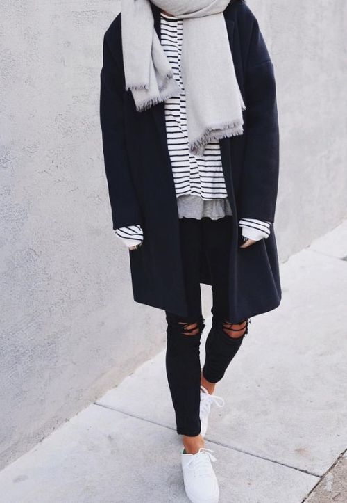 oversized black open cardigan