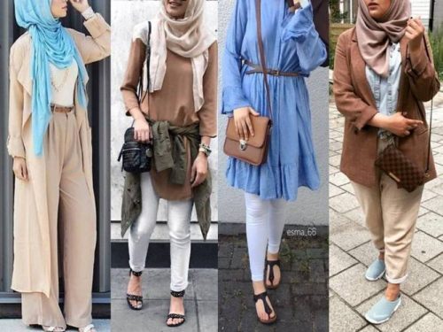 اكتر ستايلات تريندي للمحجبات لـ 2018 4