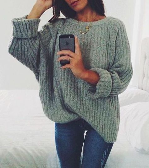 البلوفر الواسع ال oversized sweater 16