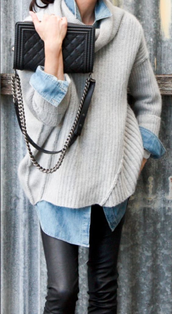 البلوفر الواسع ال oversized sweater 35