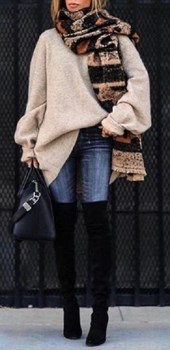 البلوفر الواسع ال oversized sweater 42