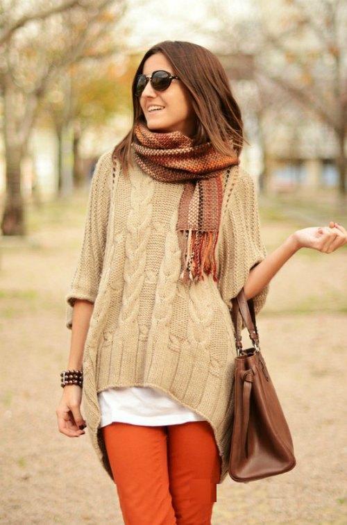 البلوفر الواسع ال oversized sweater 5